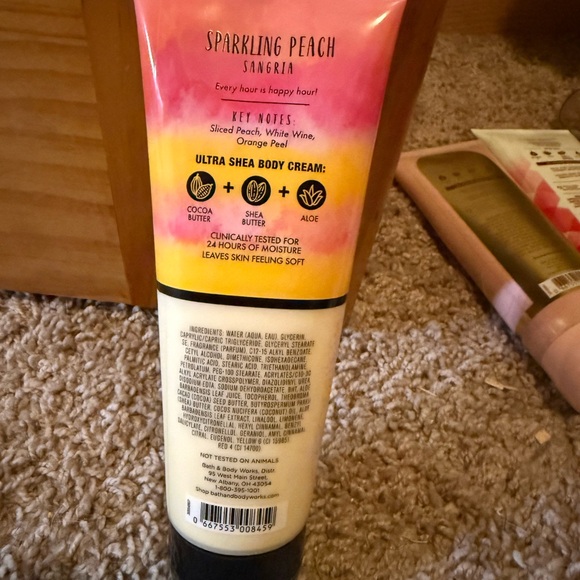 Bath & Body Works Pink and Orange Moisturizer - Picture 2 of 2